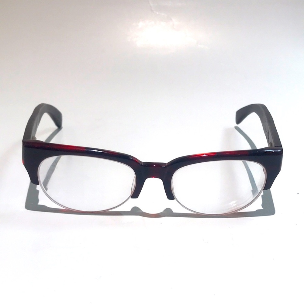 Fujiki Kobo wood and acetate glasses